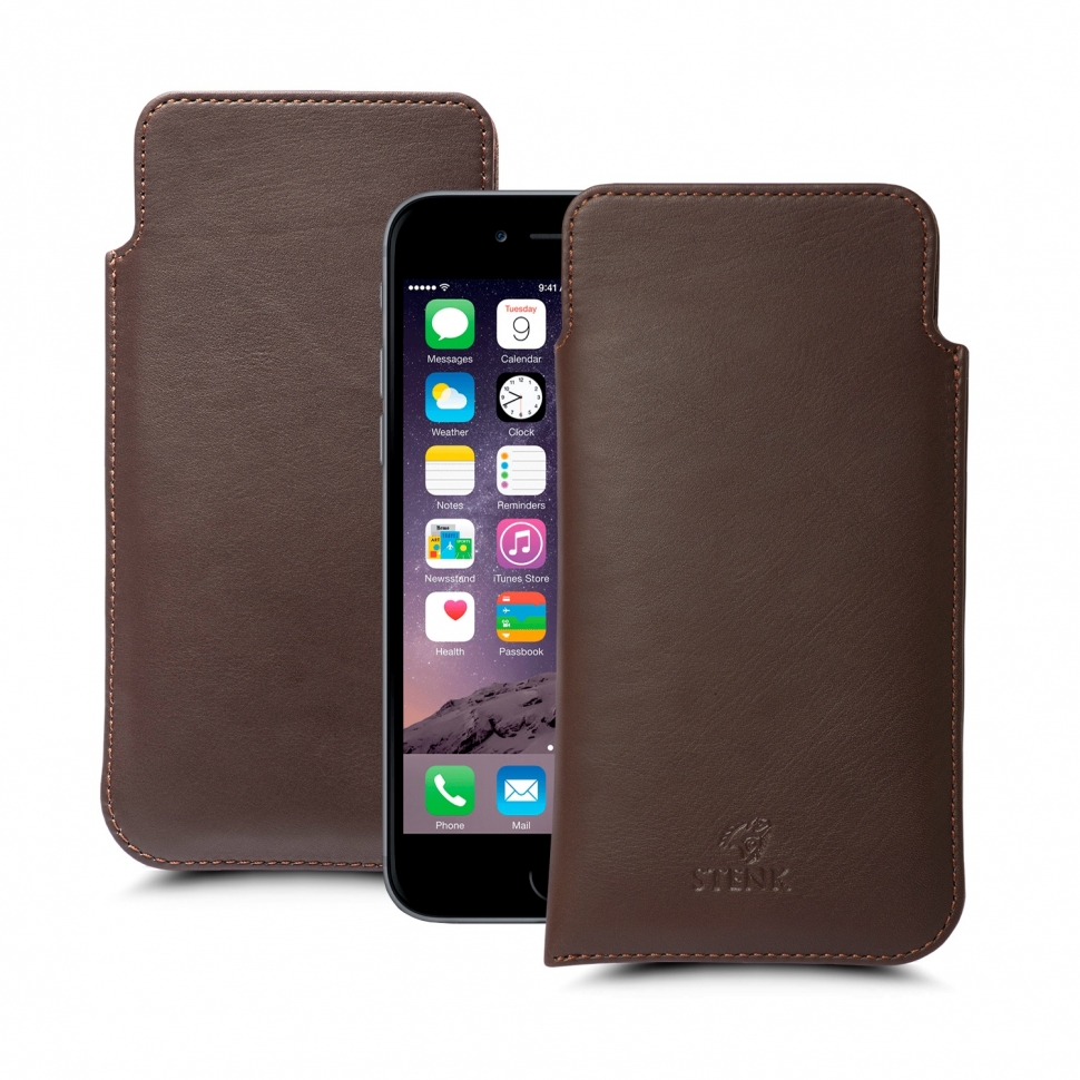 

Футляр Stenk Elegance для Apple iPhone 6S Plus Коричневый