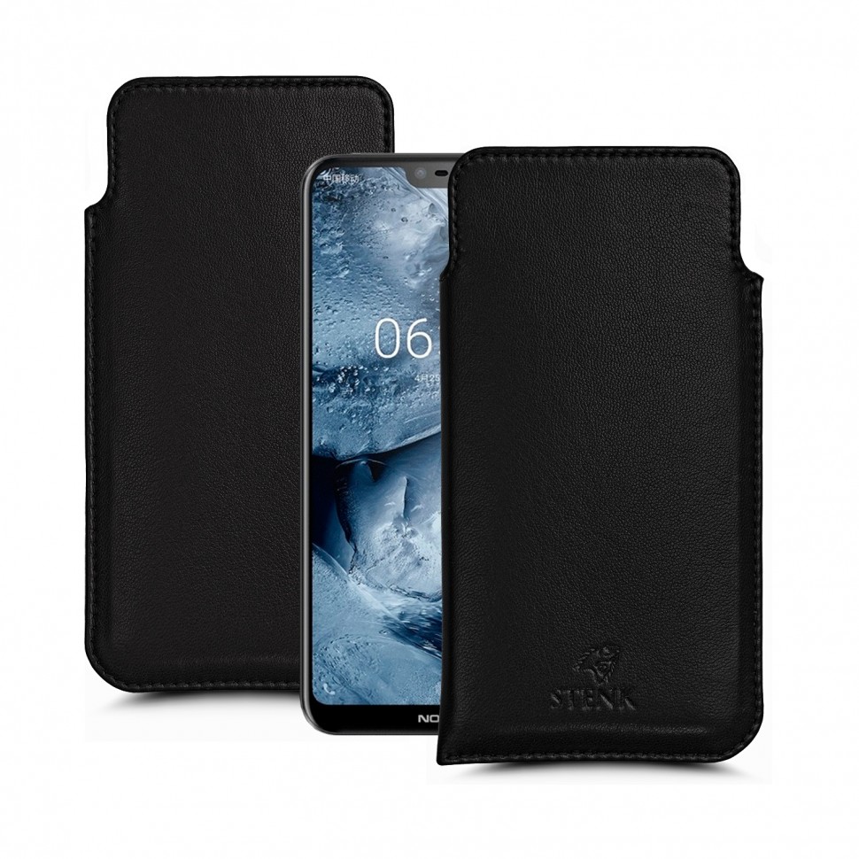 

Футляр Stenk Elegance для Nokia X6 (2018) Чёрный