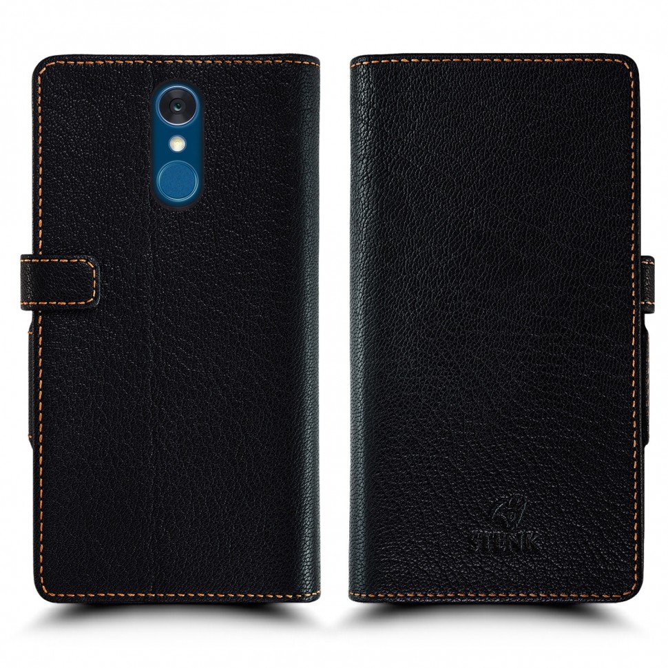 

Чехол книжка Stenk Wallet для LG Q7 Plus Чёрный
