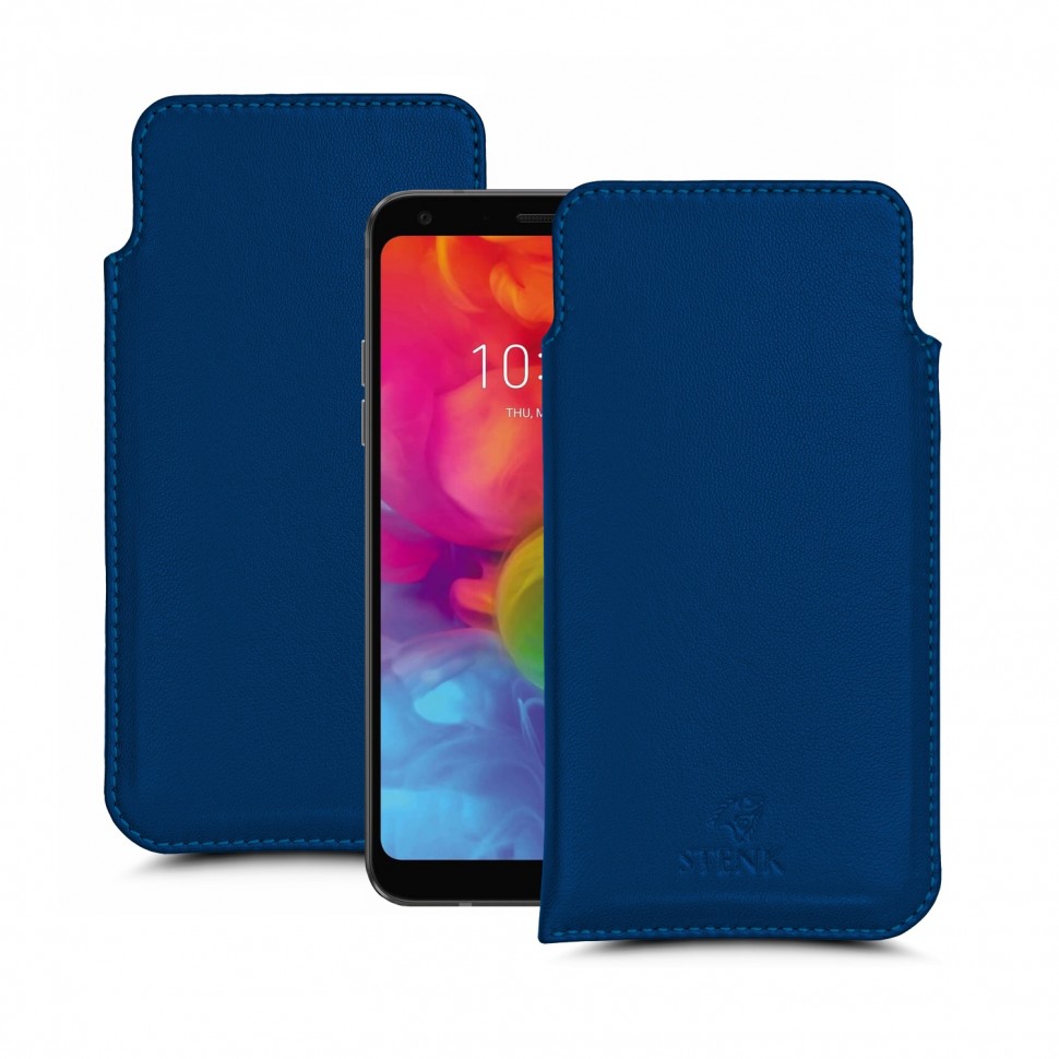 

Футляр Stenk Elegance для LG Q7/ Q7a Синий
