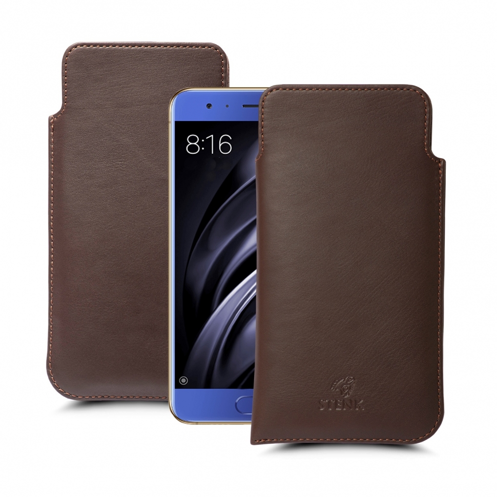 

Футляр Stenk Elegance для Xiaomi Mi 6 Коричневый