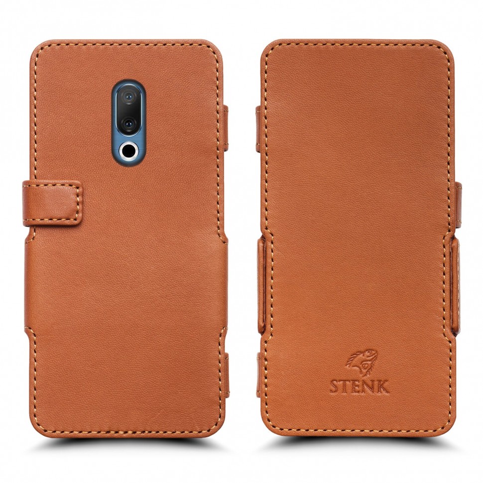 

Чехол книжка Stenk Prime для Meizu 15 Plus Camel