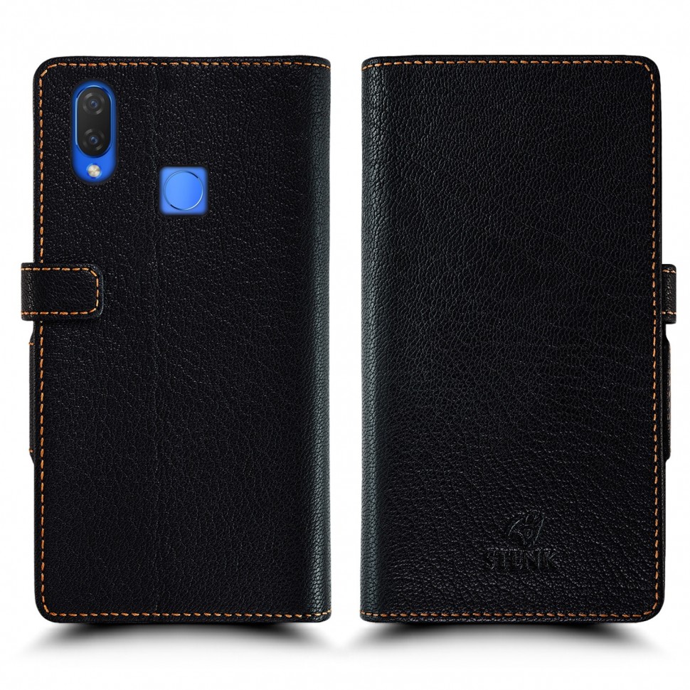 

Чехол книжка Stenk Wallet для Huawei P Smart Plus Чёрный