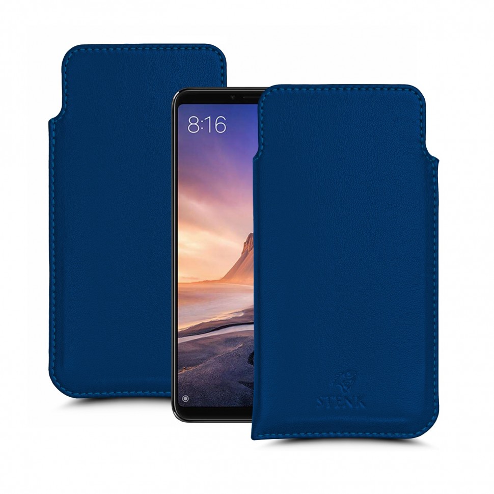 

Футляр Stenk Elegance для Xiaomi Mi Max 3 Синий