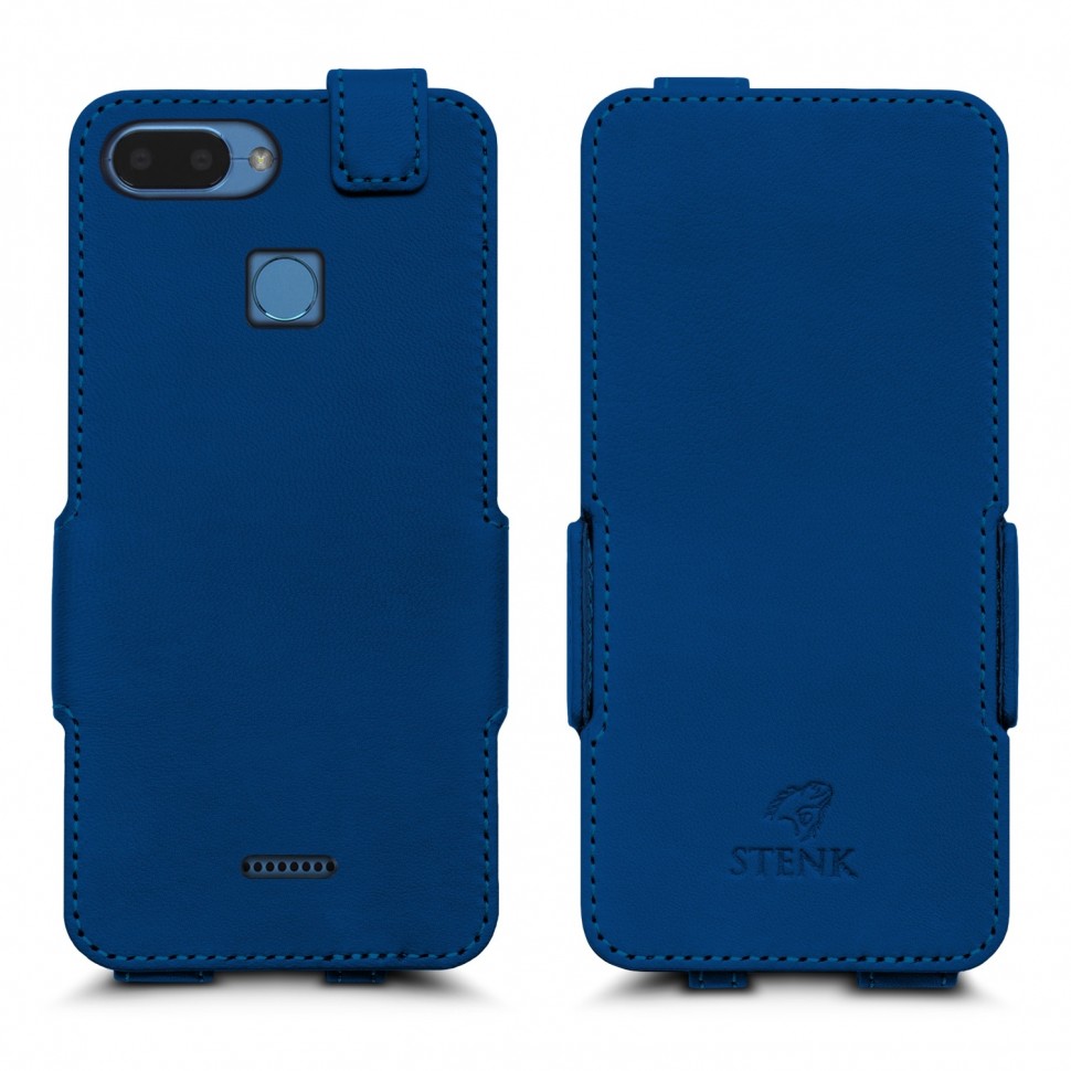 

Чехол флип Stenk Prime для Xiaomi Redmi 6 Синий