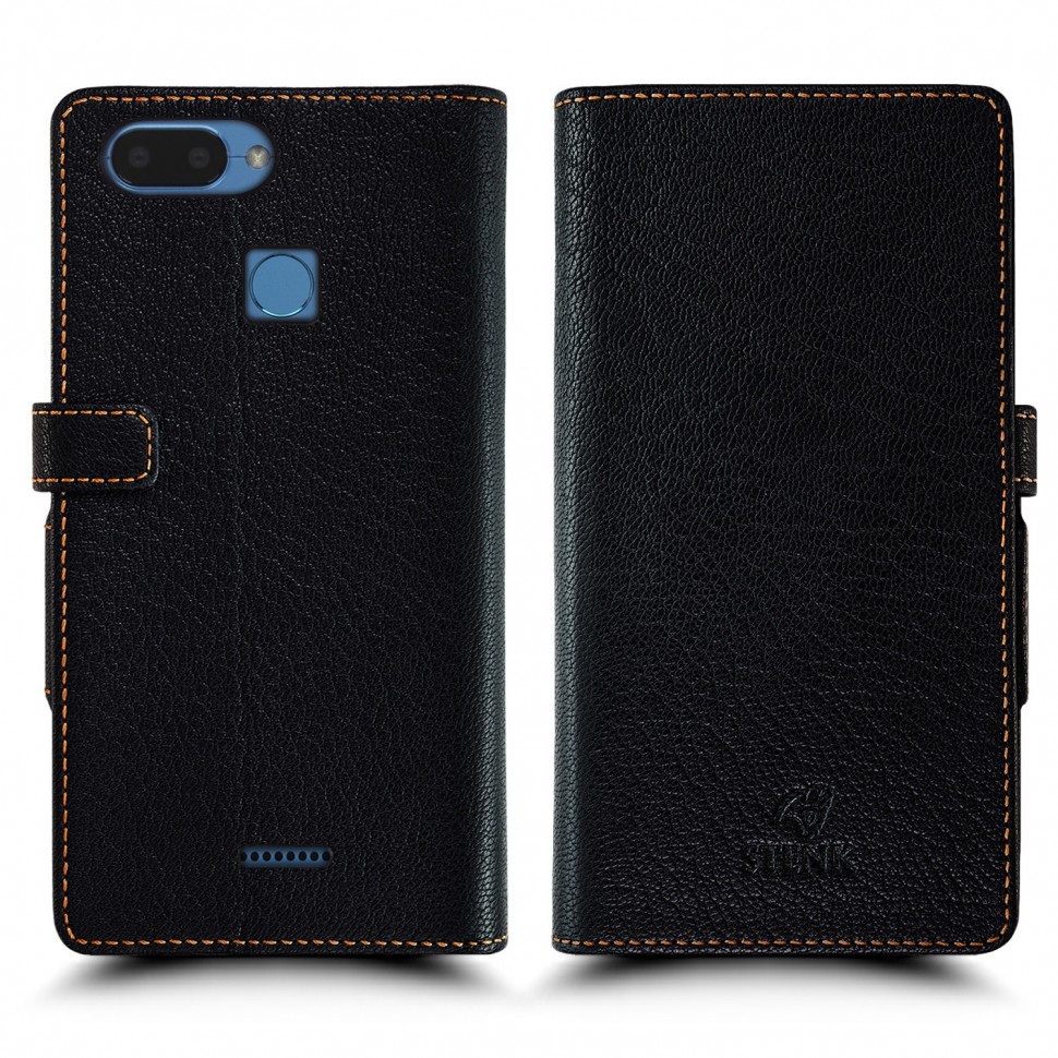 

Чехол книжка Stenk Wallet для Xiaomi Redmi 6 Чёрный