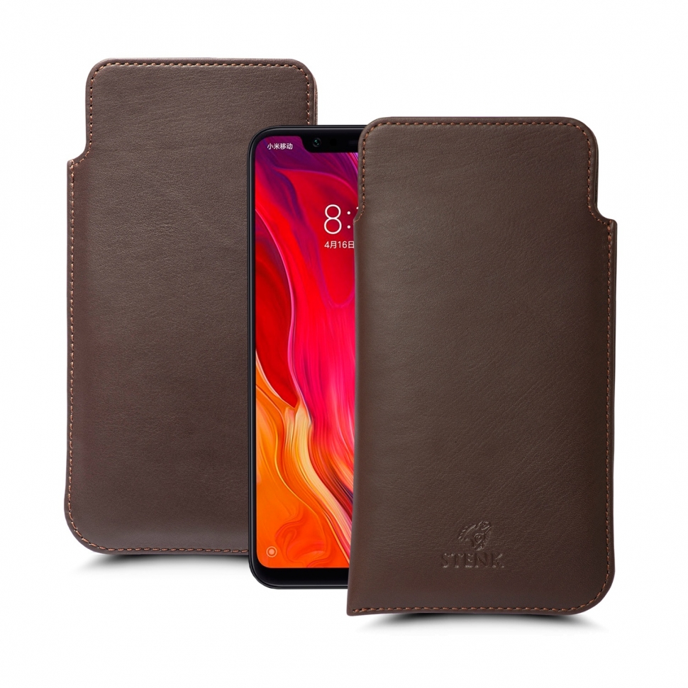 

Футляр Stenk Elegance для Xiaomi Mi 8 Коричневый