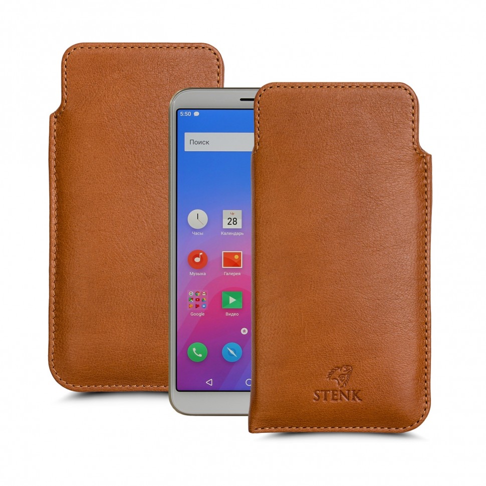 

Футляр Stenk Elegance для Meizu M6T Camel