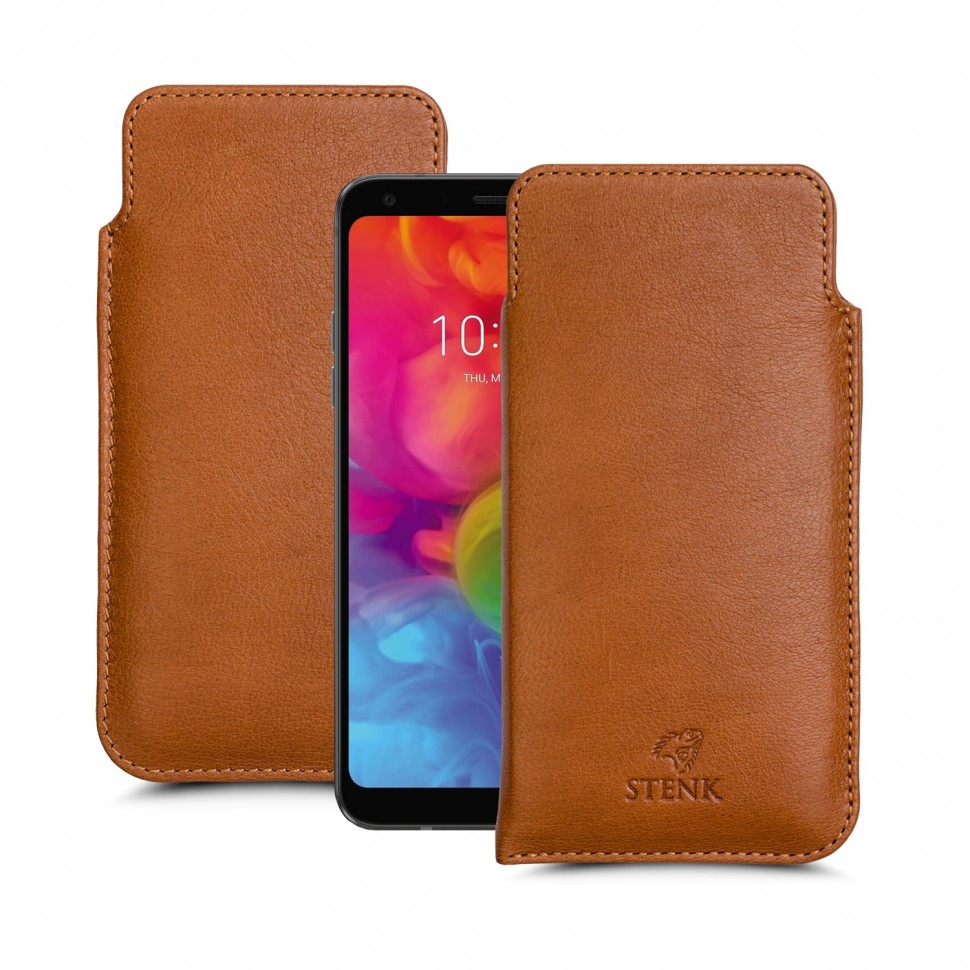 

Футляр Stenk Elegance для LG Q7 Plus Camel