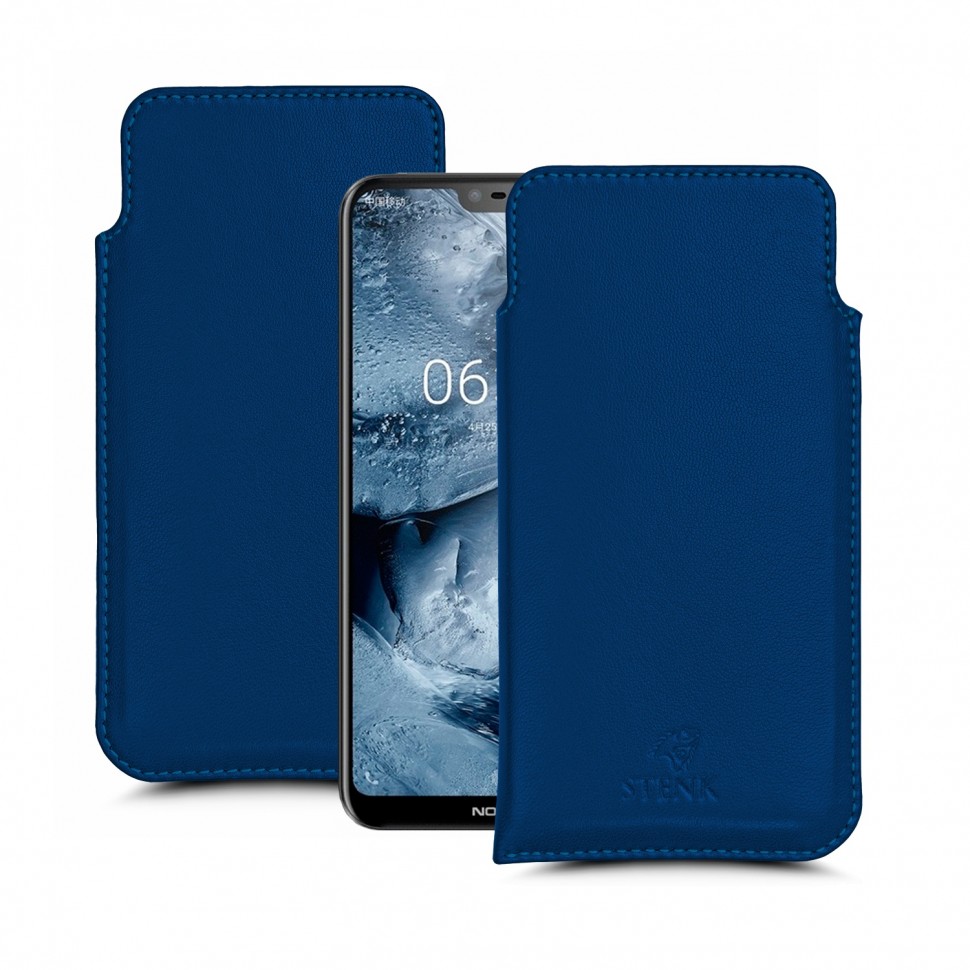 

Футляр Stenk Elegance для Nokia X6 (2018) Синий