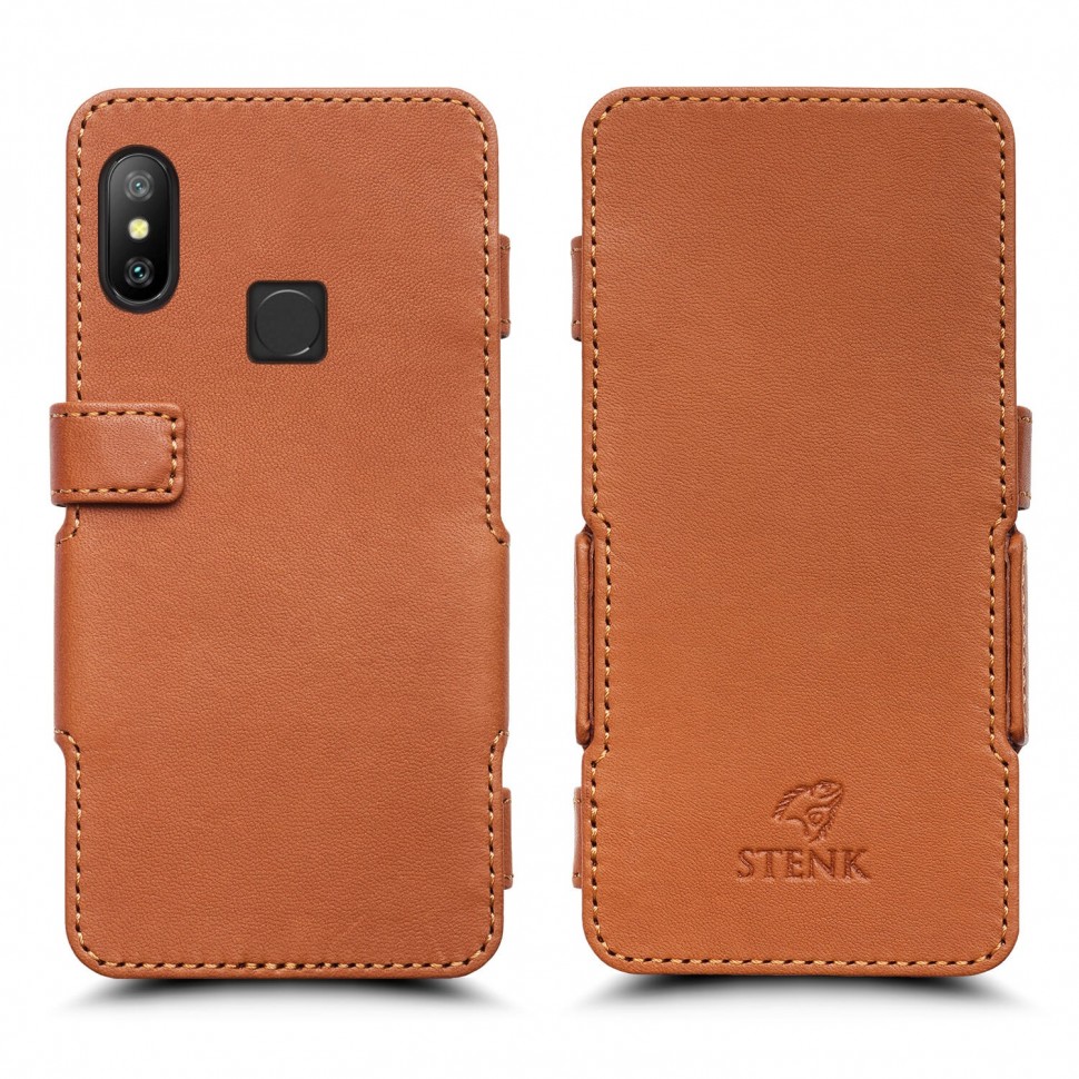 

Чехол книжка Stenk Prime для Xiaomi Redmi 6 Pro Camel