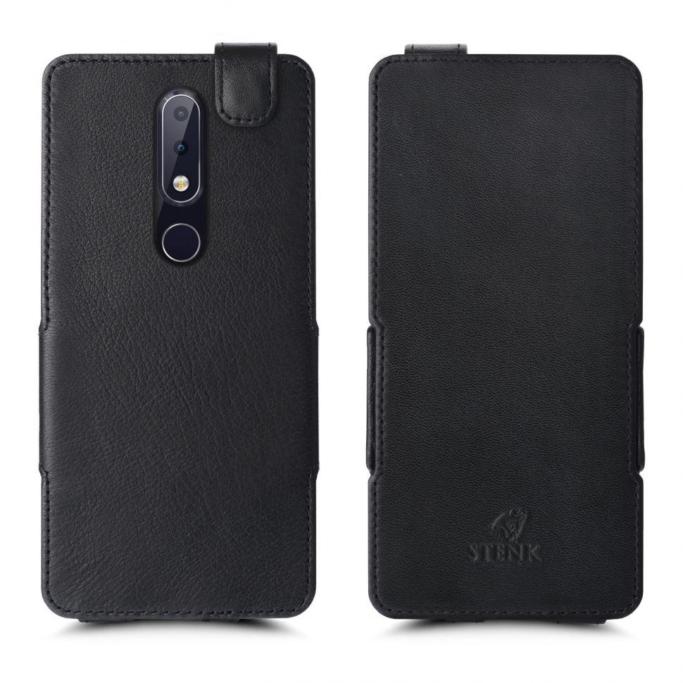 

Чехол флип Stenk Prime для Nokia X6 (2018) Чёрный