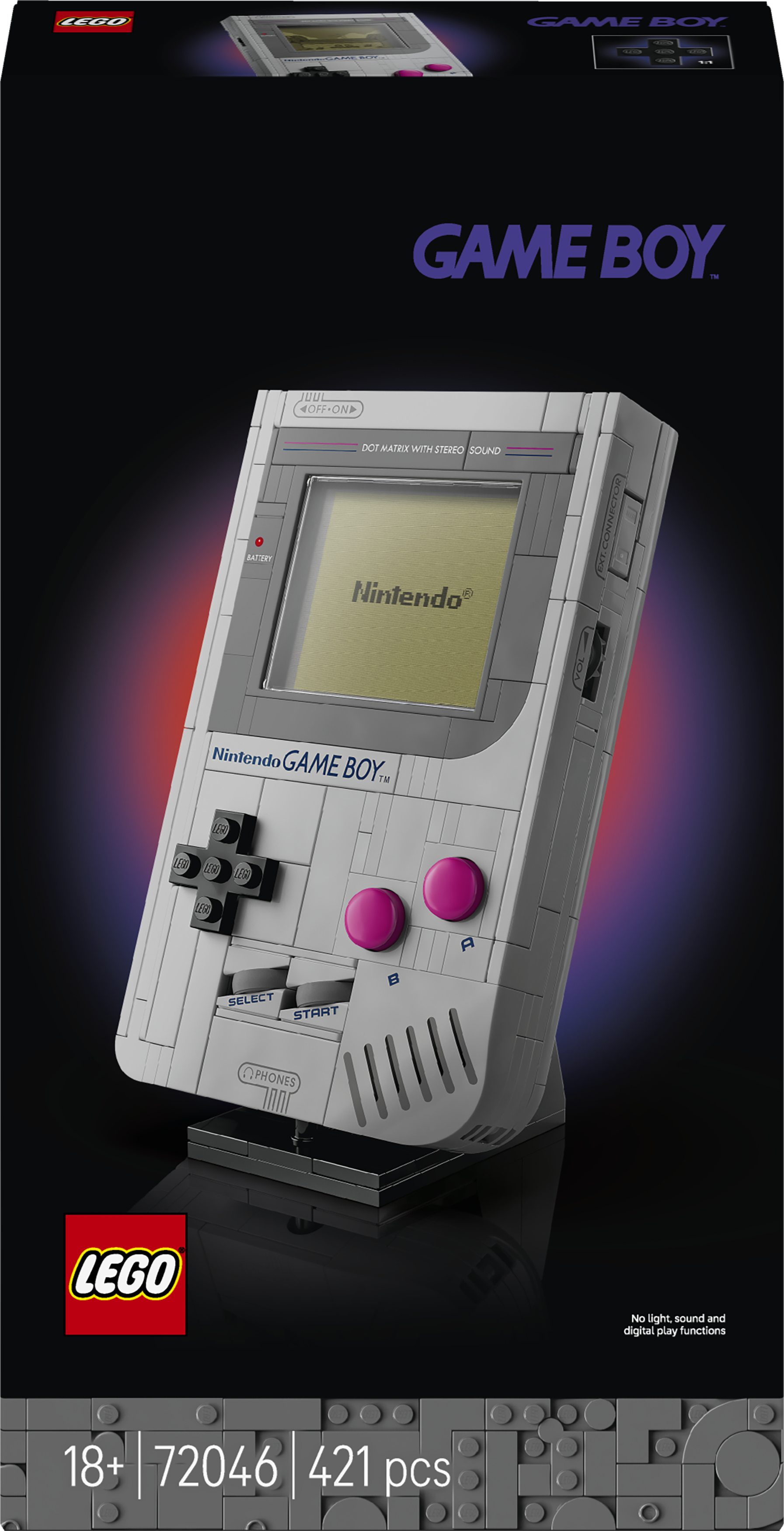 Zestaw klocków LEGO Super Mario Game Boy 421 element (72046)