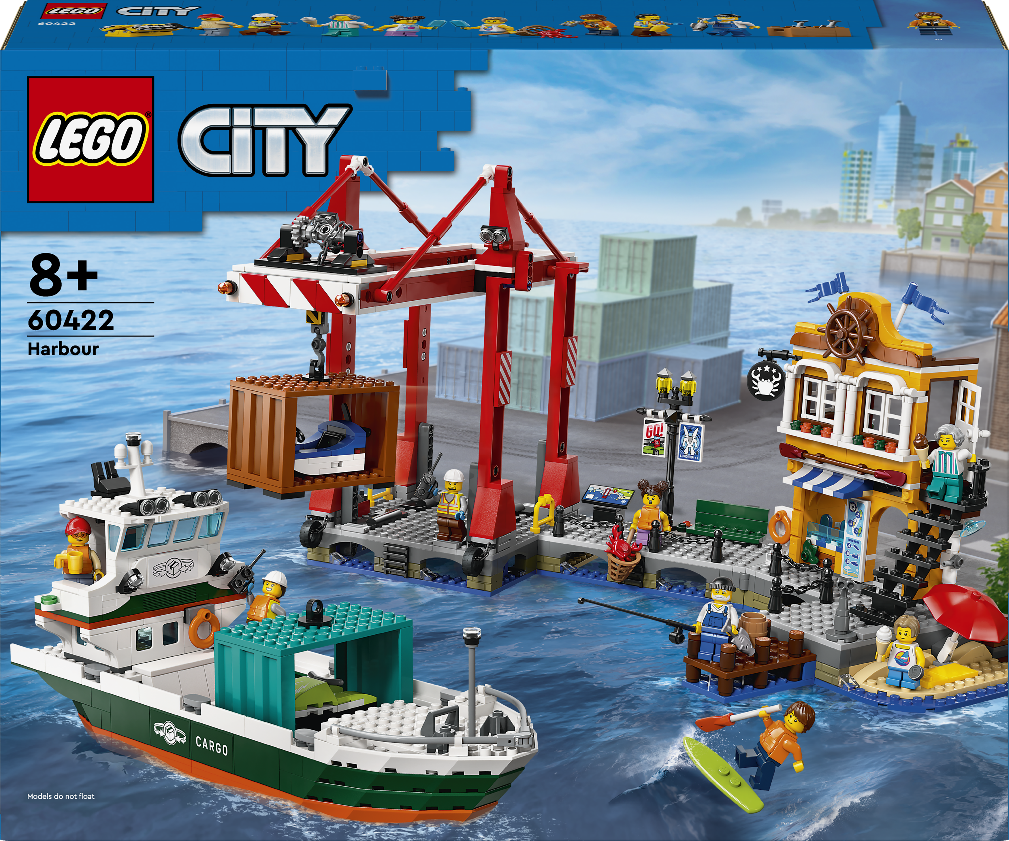 Конструктор LEGO City Морська гавань із вантажним судном 1226
