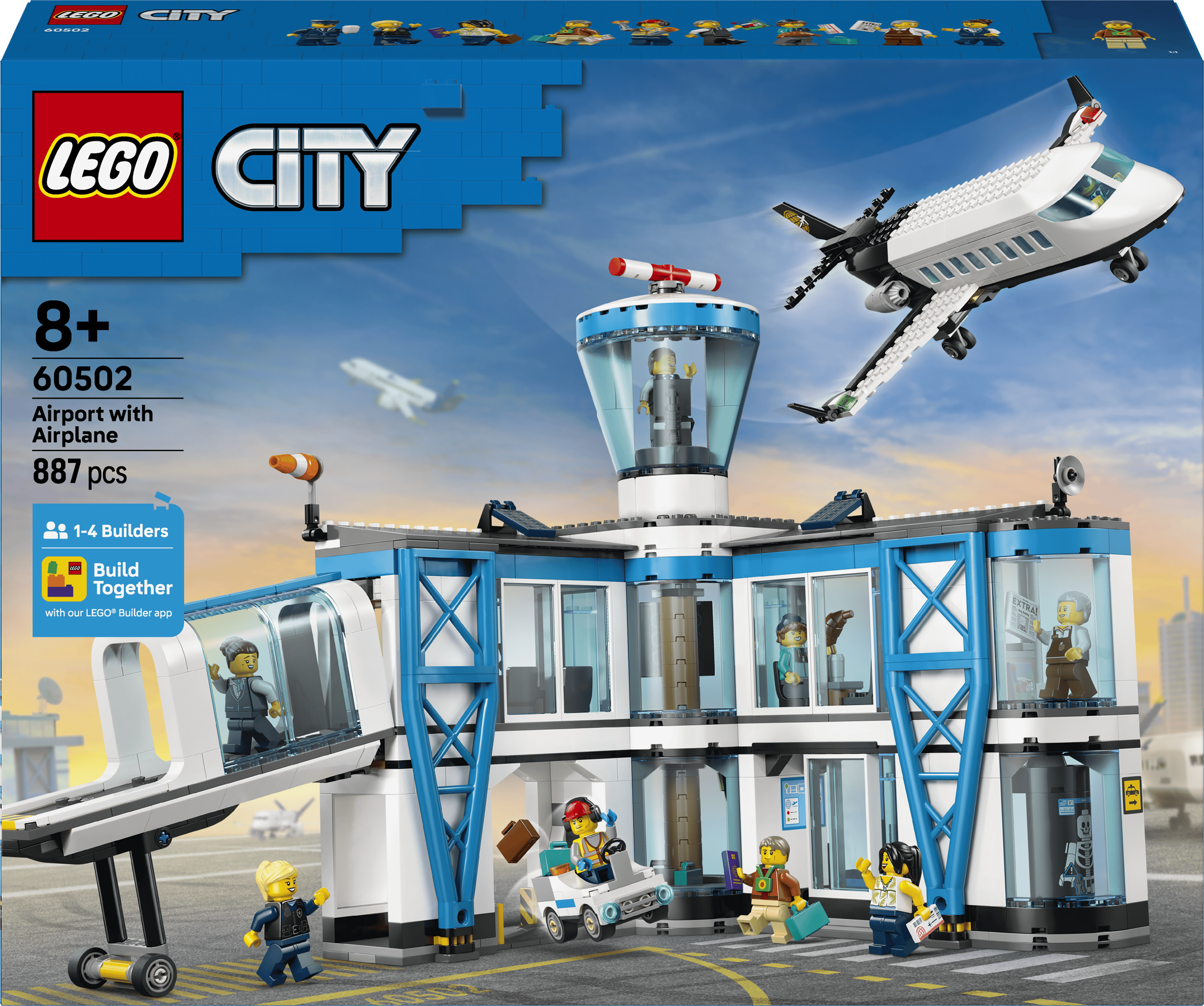 専用ページ Конструктор LEGO City Аэропорт с самолетом (60502) купить в