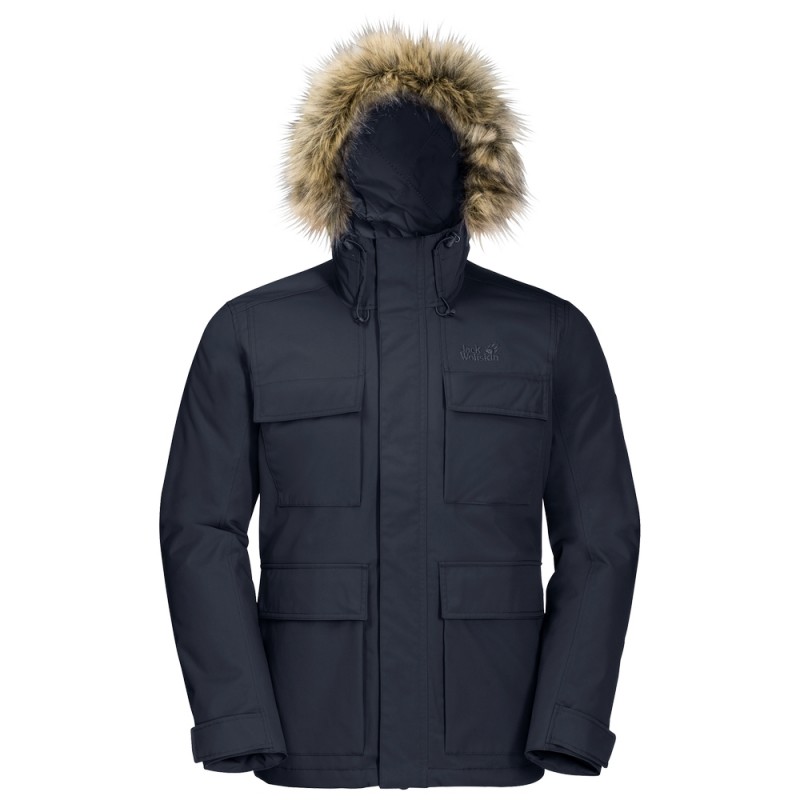 

Куртка утепленная POINT BARROW Jack Wolfskin 1108153-1010 S Синий