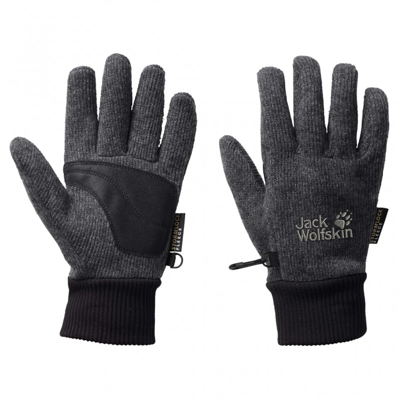 

Перчатки STORMLOCK KNIT GLOVE Jack Wolfskin 1900921-6350 S Серый