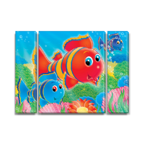 

Модульная картина Декоинт Детские 80x110см. ПВХ ткань