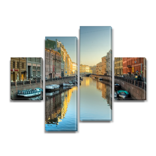 

Модульная картина Декоинт Венеция 65x80см. ПВХ ткань