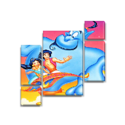 

Модульная картина Декоинт Детские 85x85см. ПВХ ткань