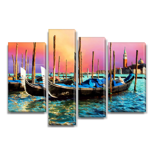 

Модульная картина Декоинт Венеция 65x85см. Холст синтетический