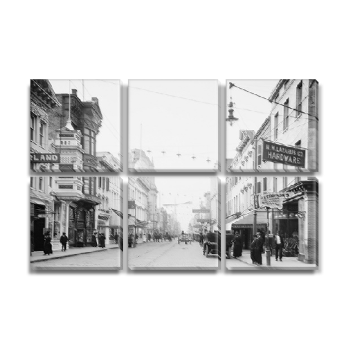 

Модульная картина Декоинт Город 72x110см. Холст синтетический