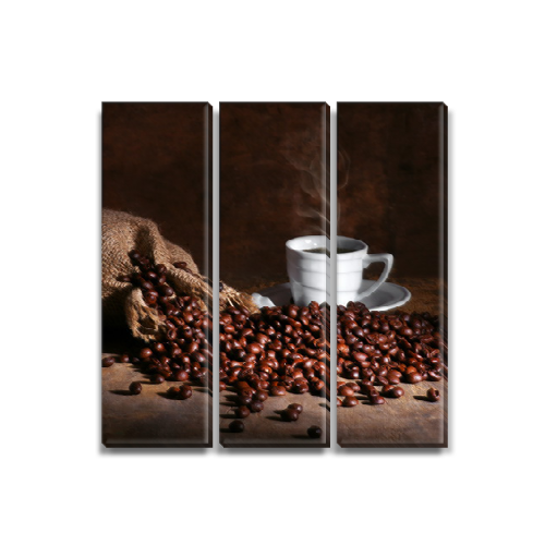 

Модульная картина Декоинт Еда, напитки 80x80см. ПВХ ткань