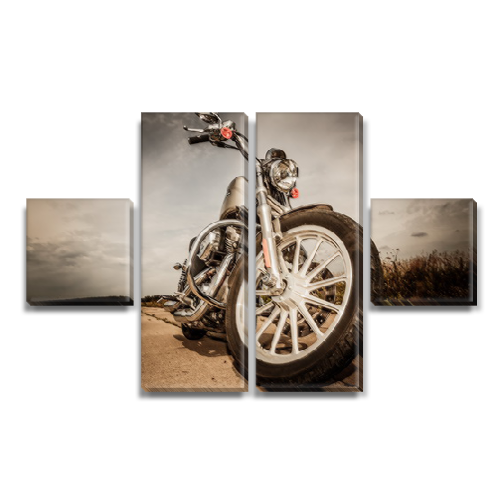 

Модульная картина Декоинт Авто мир 80x130см. Холст синтетический