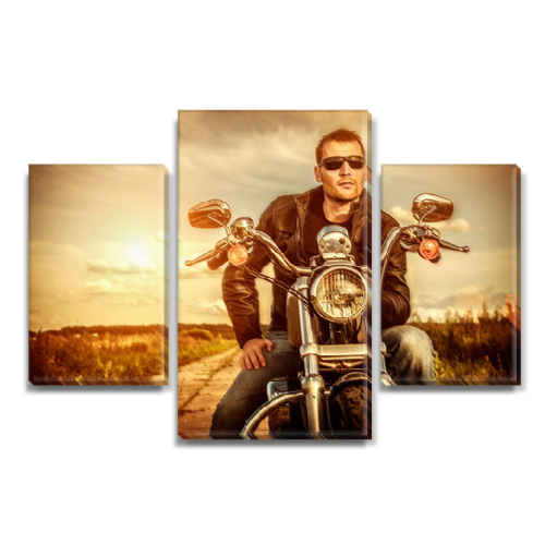 

Модульная картина Декоинт Авто мир 80x120см. ПВХ ткань