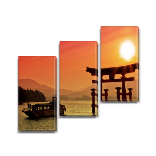 

Модульная картина Декоинт Азия 100x110см. Холст синтетический