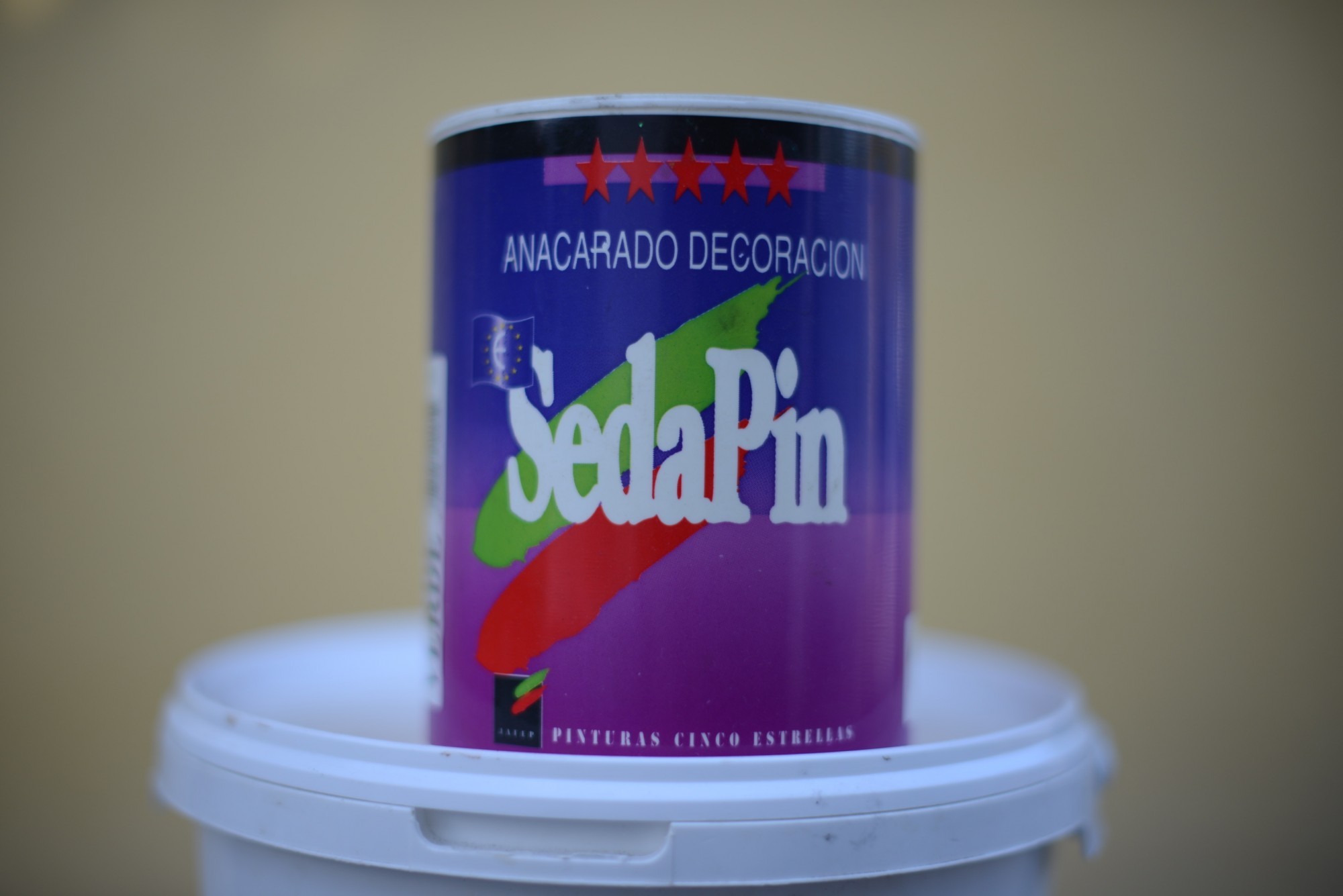 

Декоративный материал Jafep Sedapin Plata 0.75 L лак золотой глянцевый