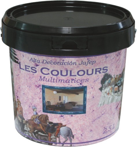 

Декоративный материал Jafep Les Coulours Violeta 2.5 L "Фиолетовые" хлопья