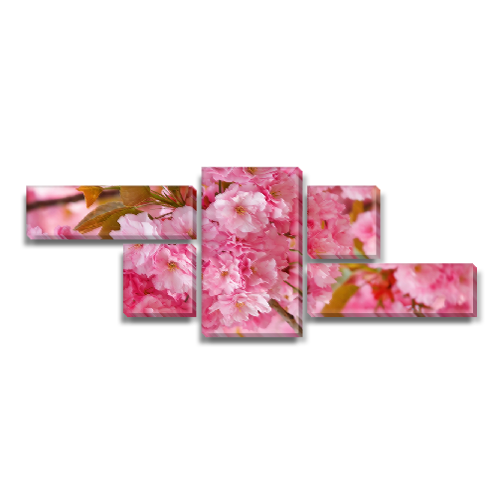 

Модульная картина Декоинт Цветы 60x160см. Холст натуральный