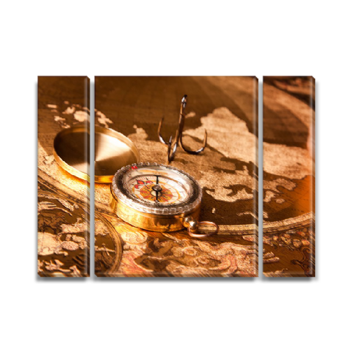 

Модульная картина Декоинт Карты 95x135см. Холст натуральный