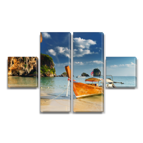 

Модульная картина Декоинт Море 65x110см. ПВХ ткань