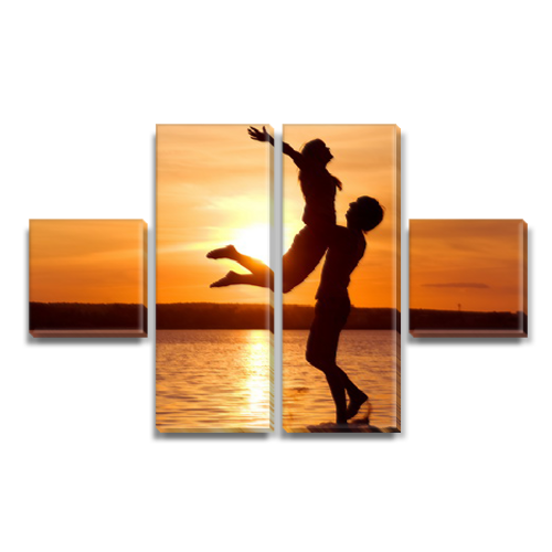 

Модульная картина Декоинт Люди 80x130см. ПВХ ткань