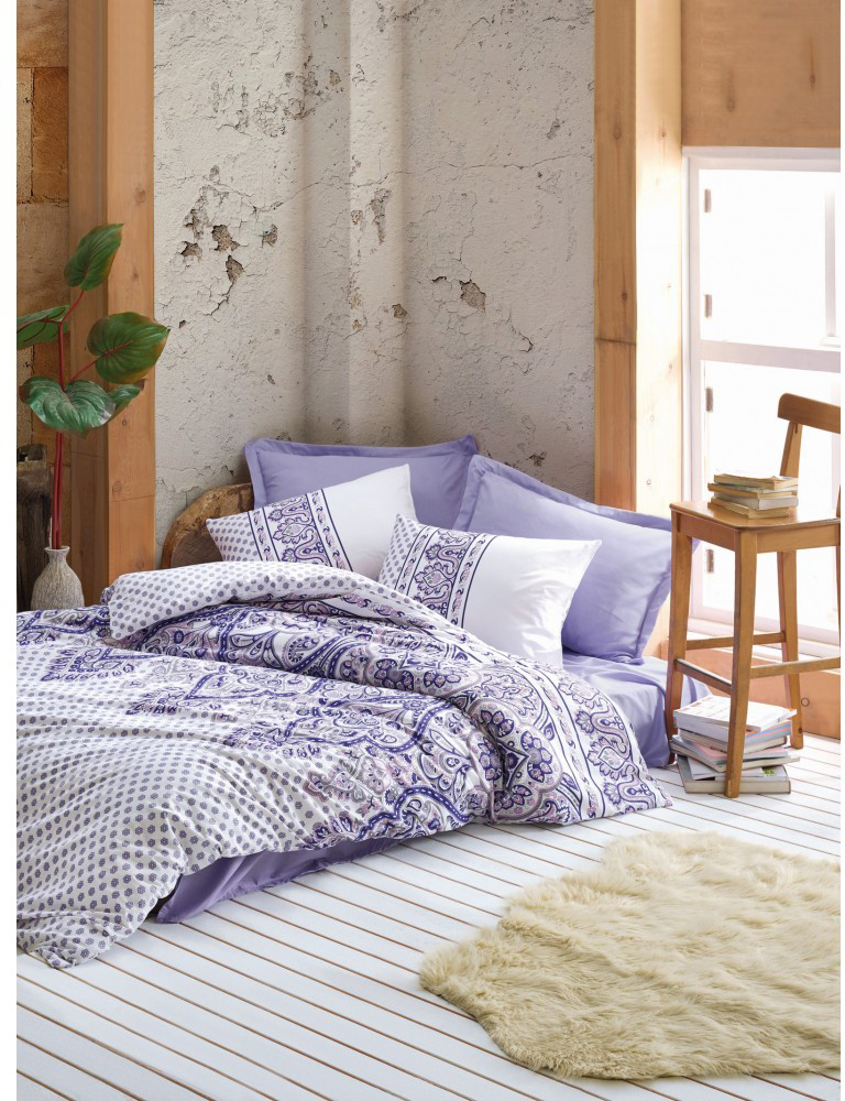 

Комплект постельного белья Cotton Box Bohem Vesta Lila 200 x 220