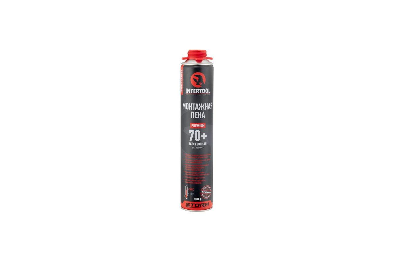 

Пена монтажная Intertool 750 мл x 70 л PRO Пена-клей (000071545)