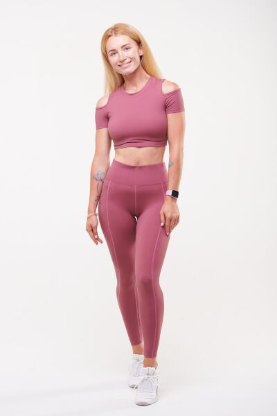 

Топ спортивный AURA sport 0069 розовый M
