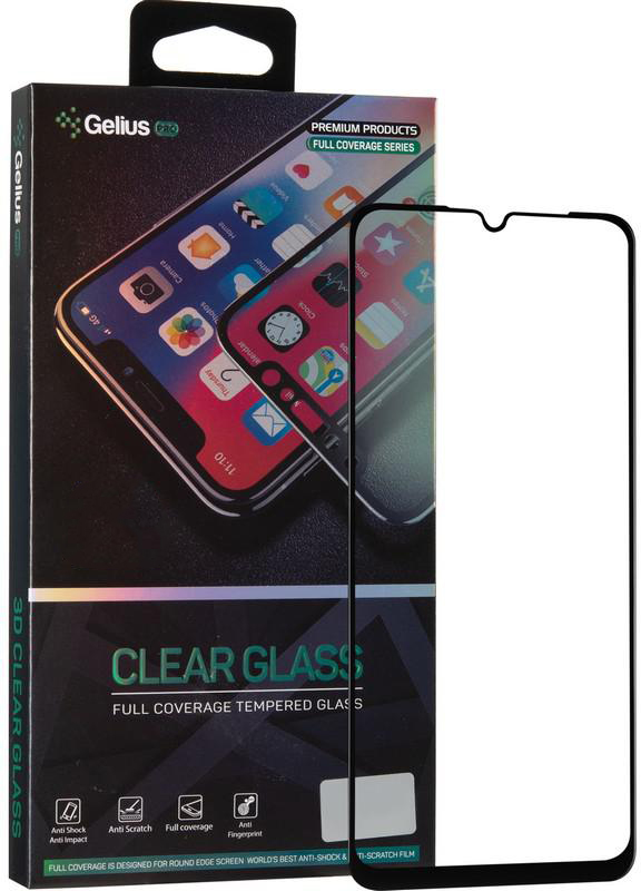 

Защитное стекло Gelius Pro для Samsung Galaxy A125 (A12)/M127 (M12) Black