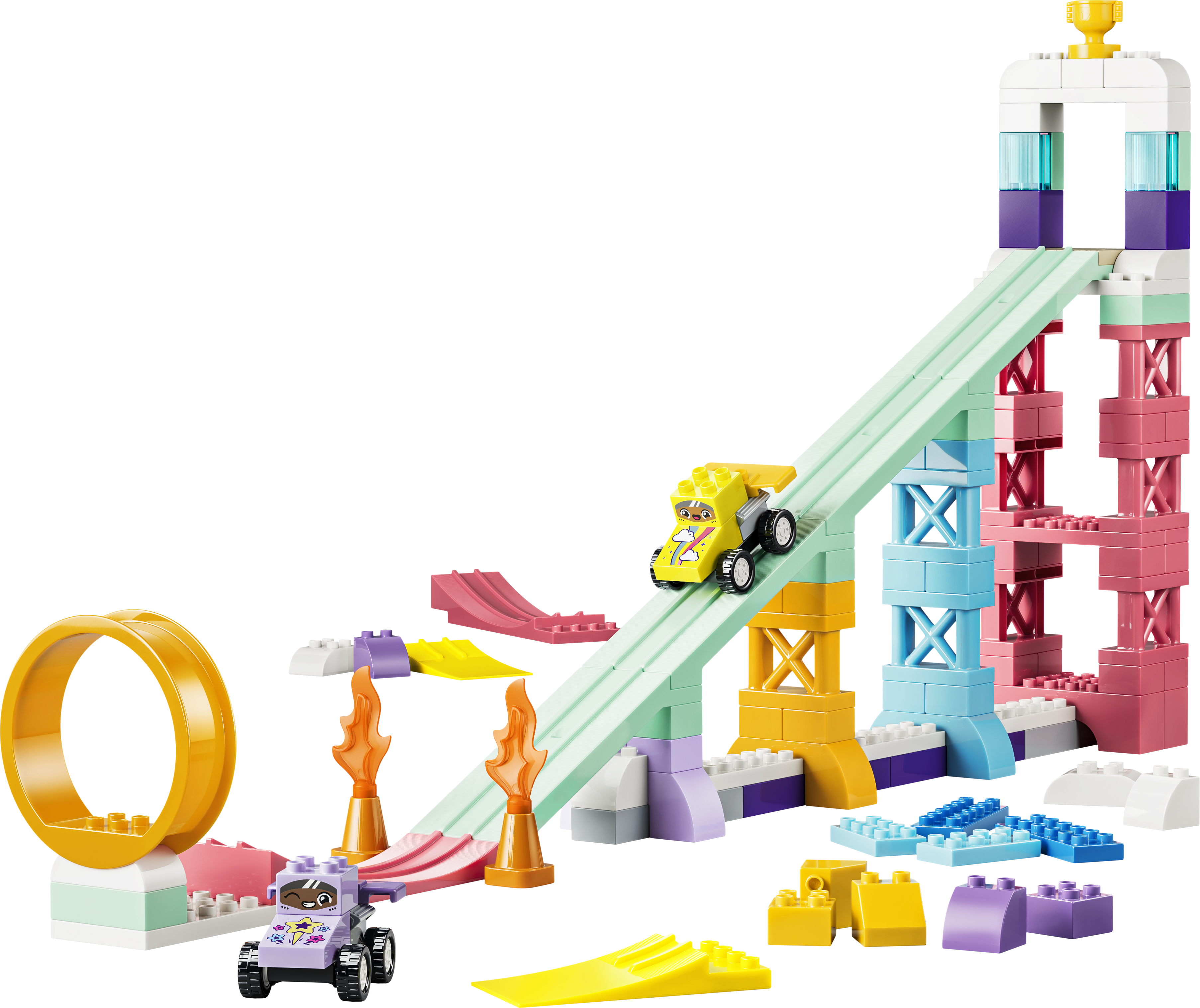 фото Блочный конструктор LEGO Creative Ramps with Vehicles (10478)