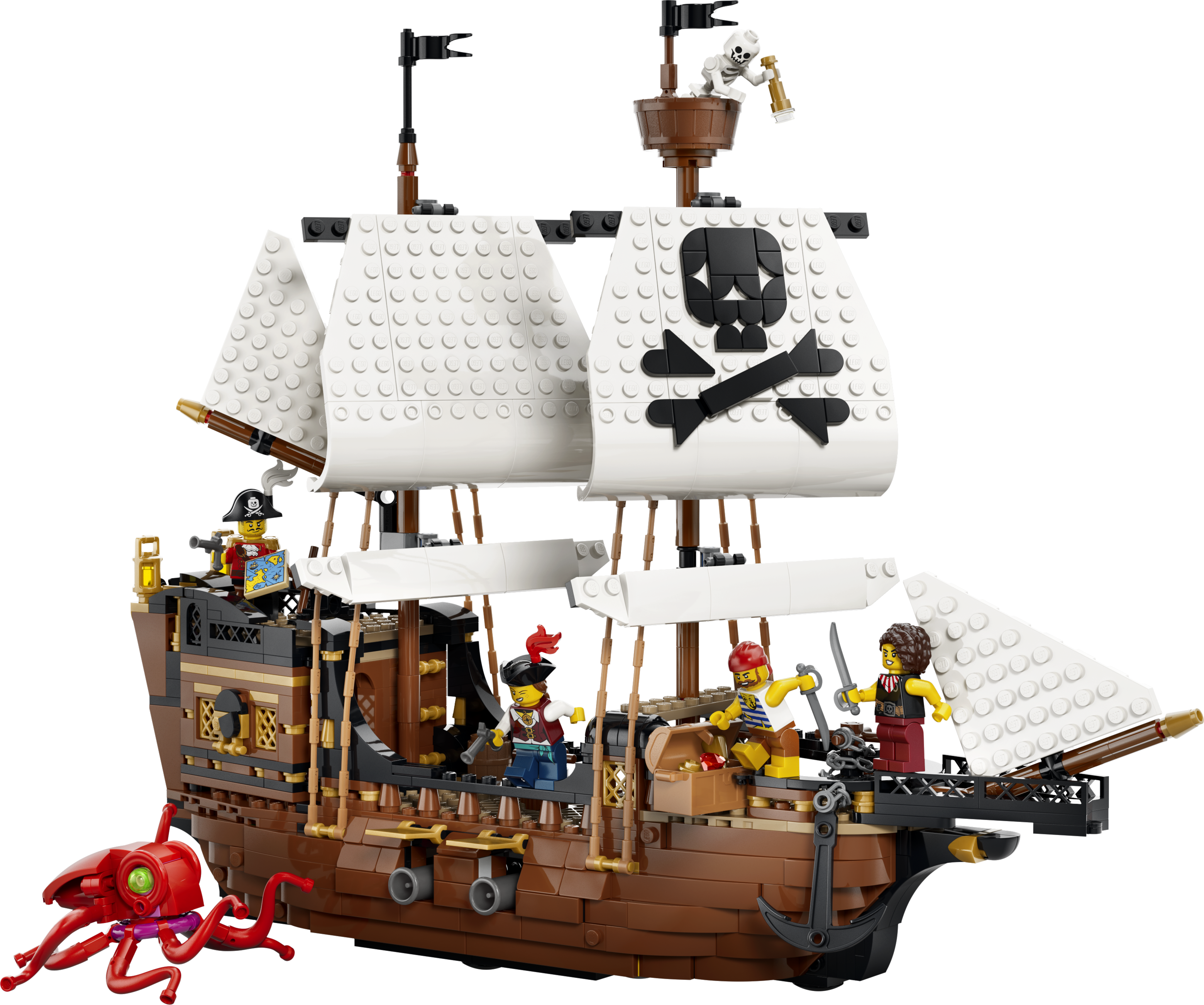 фото Блочный конструктор LEGO Creator Культовый пиратский корабль (31387)