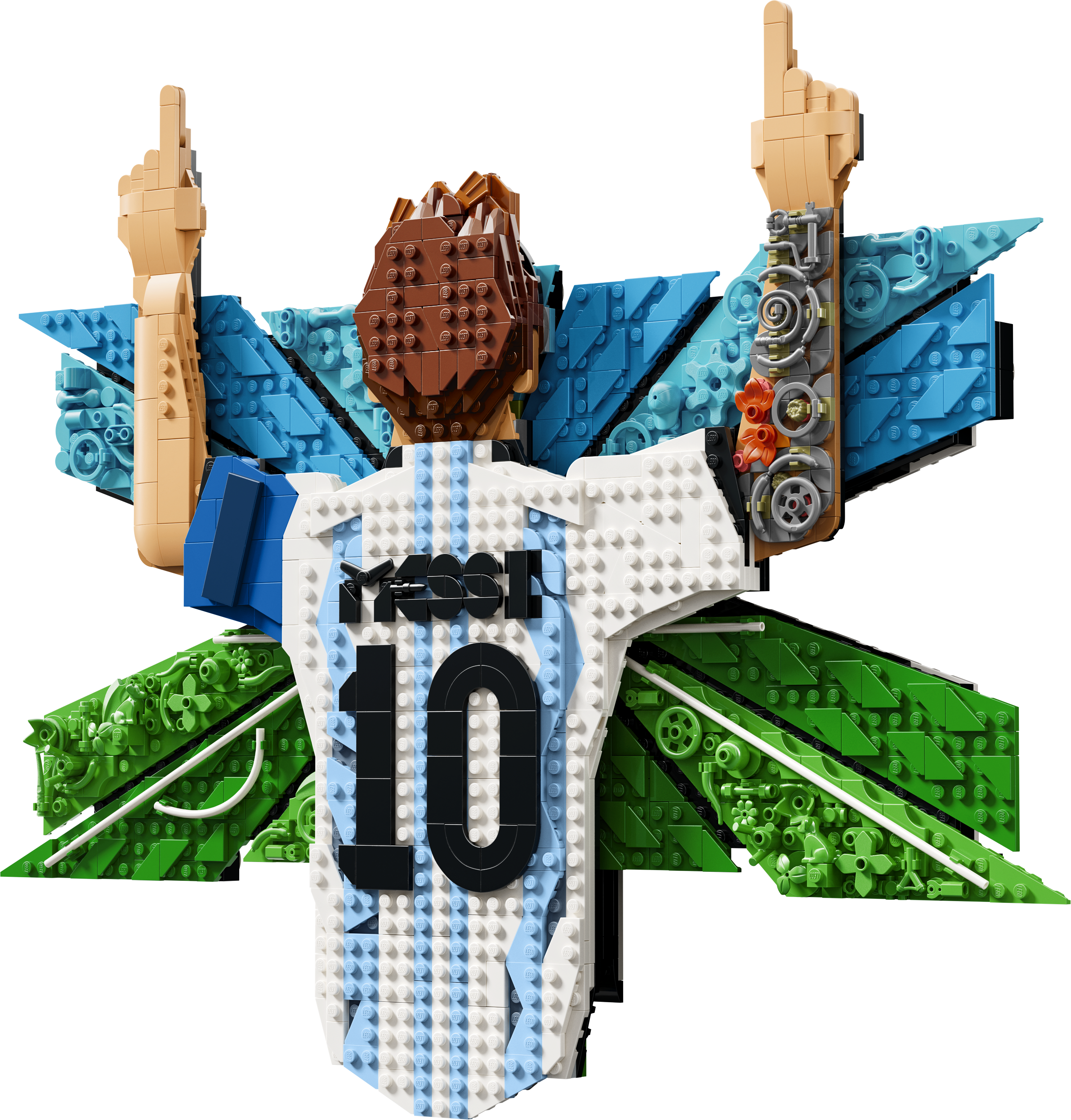 фото Блочный конструктор LEGO Editions Football Лионель Месси — празднование (43018)