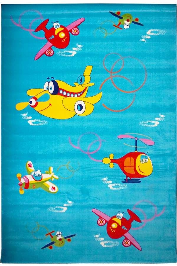 

Ковер SAG BABY 2055 0.8x1.5 0.8 x 1.5 м Синий Прямоугольник