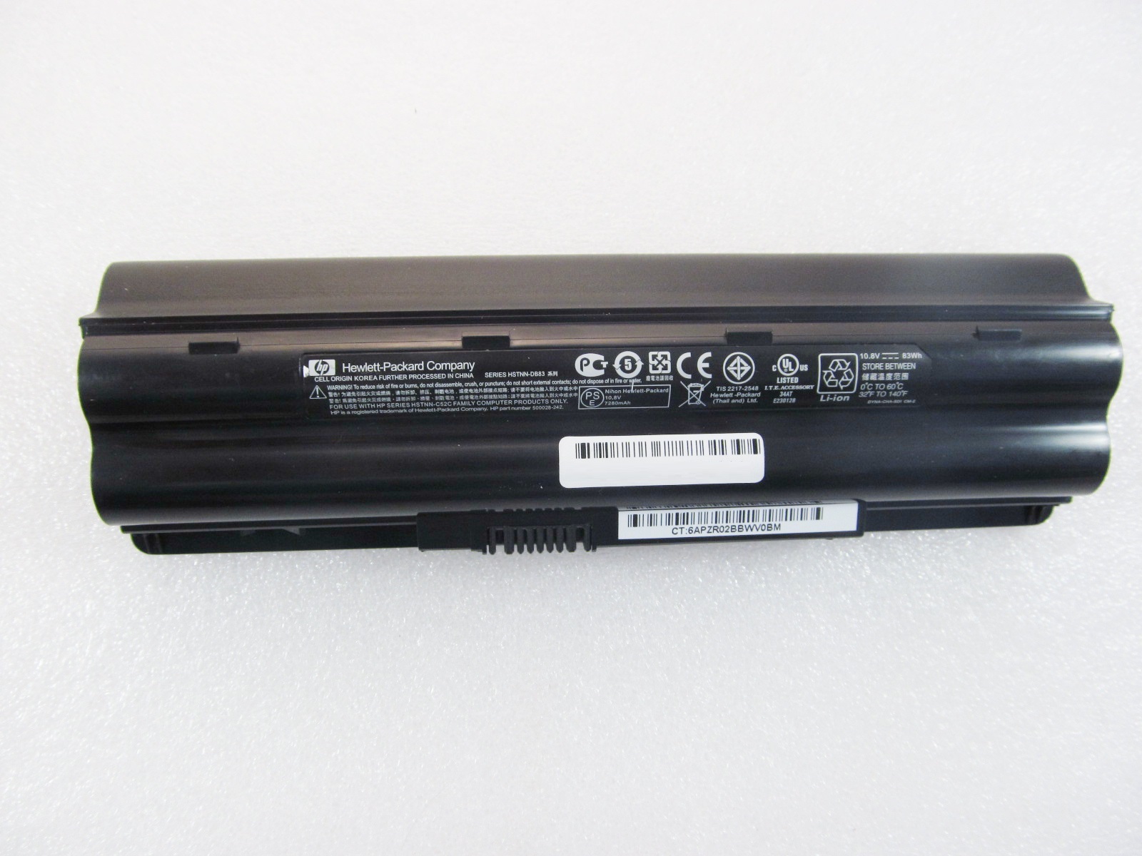 Батарея для ноутбука Hp Pavilion Dv3 1000 Hstnn Ib82 7650mah 83wh 9cell 108v Li Ion 6101