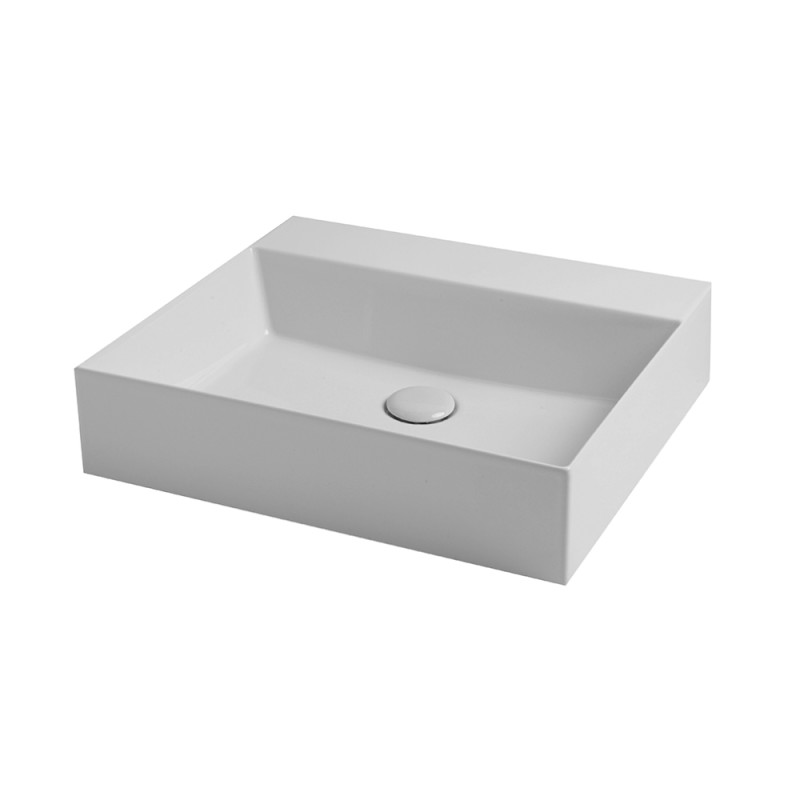 

Умывальник Azzurra Elegance Squared Eqa60Mb1 Shiny White
