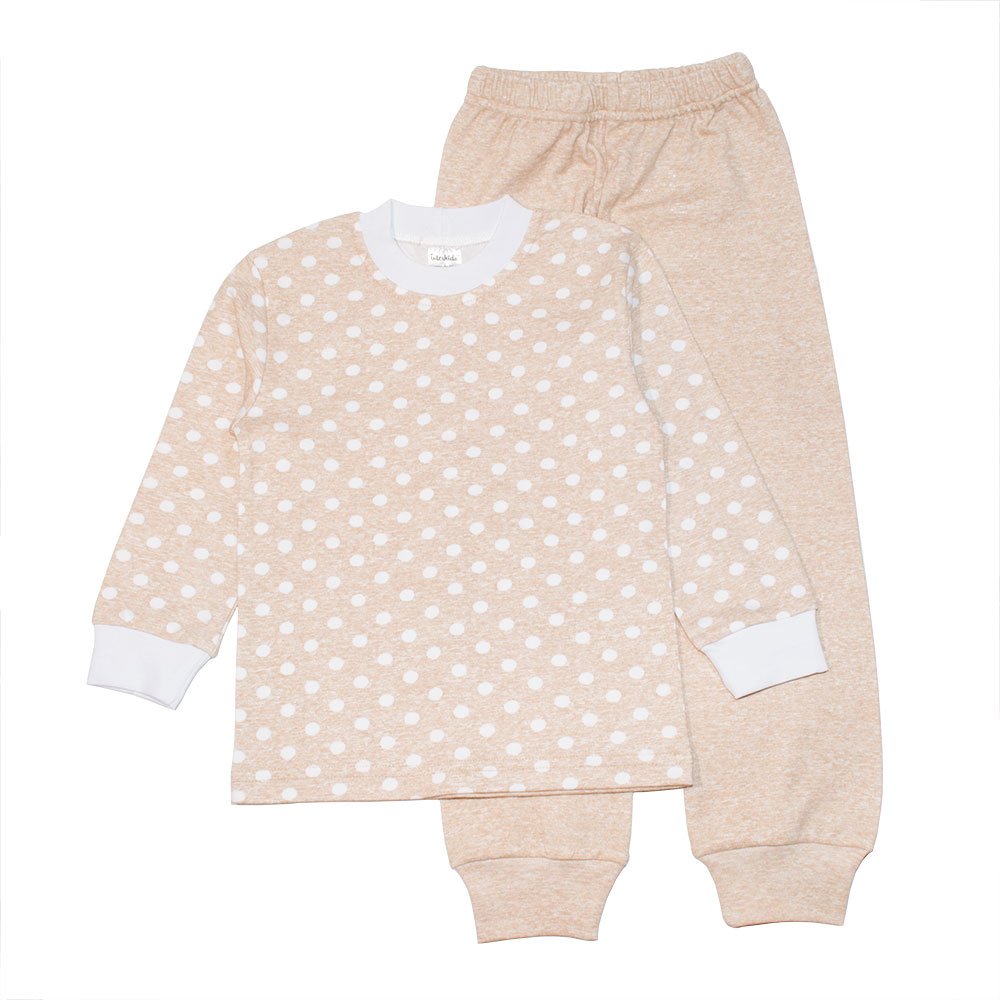 

Пижама Горох Interkids 4 года 104 см Кофейный 1695