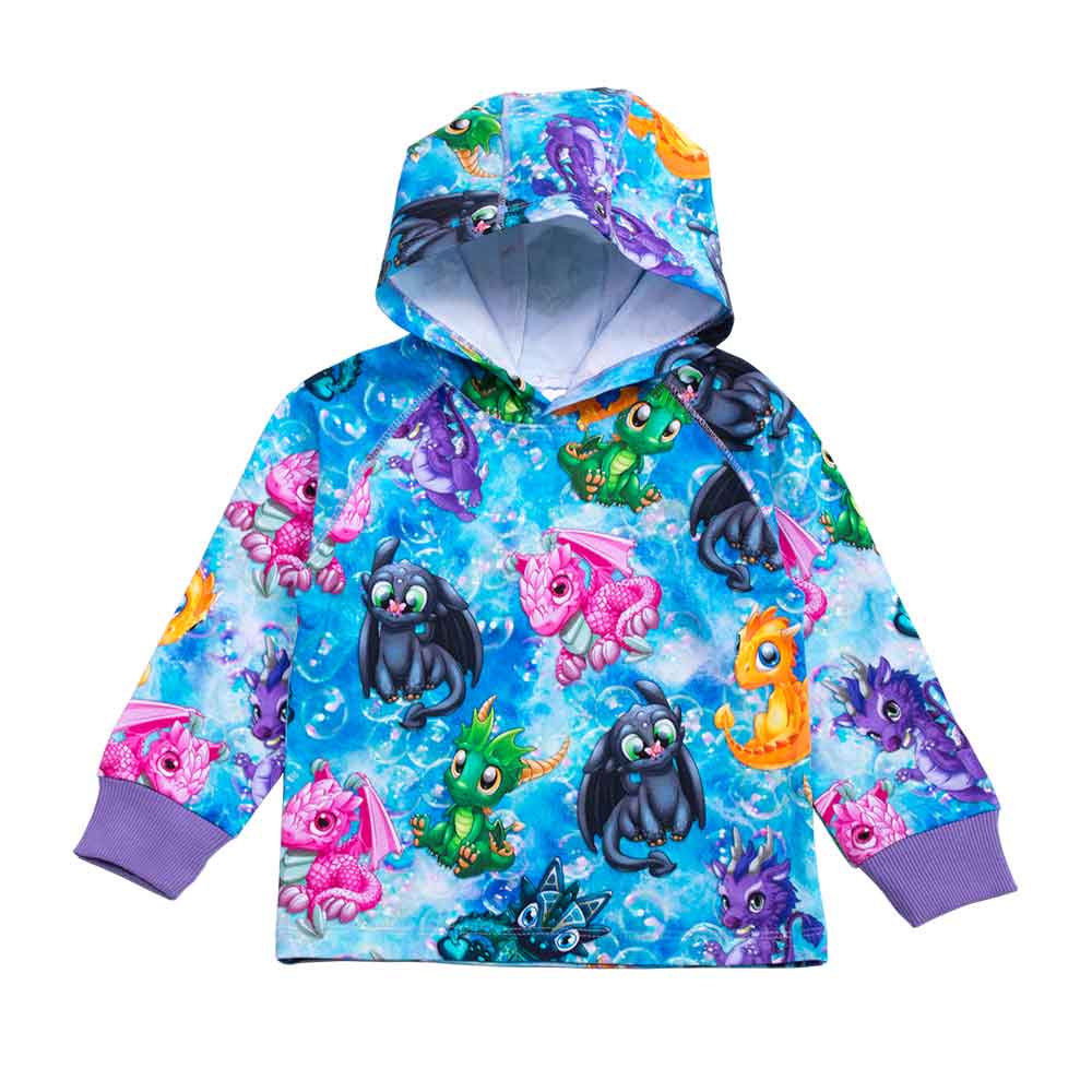 

Худи Дракончики Interkids 3 года 98 см Синий 3418
