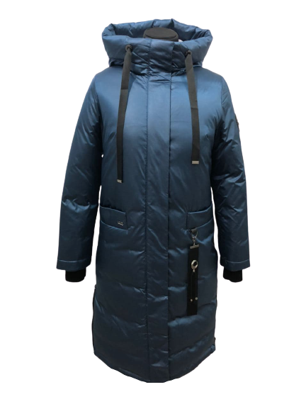 

Пальто женское зимнее SVINDI 8832 синее M