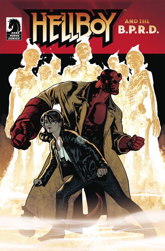 

Hellboy And The BPRD Seven Wives Club Cover A Regula Adam Hughes Color Cover